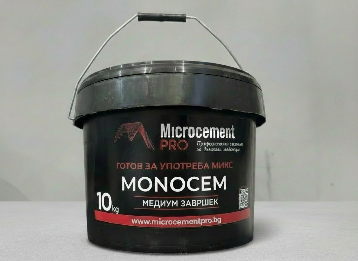 Monocem Медиум завършек - Готов за употреба микс 10кг