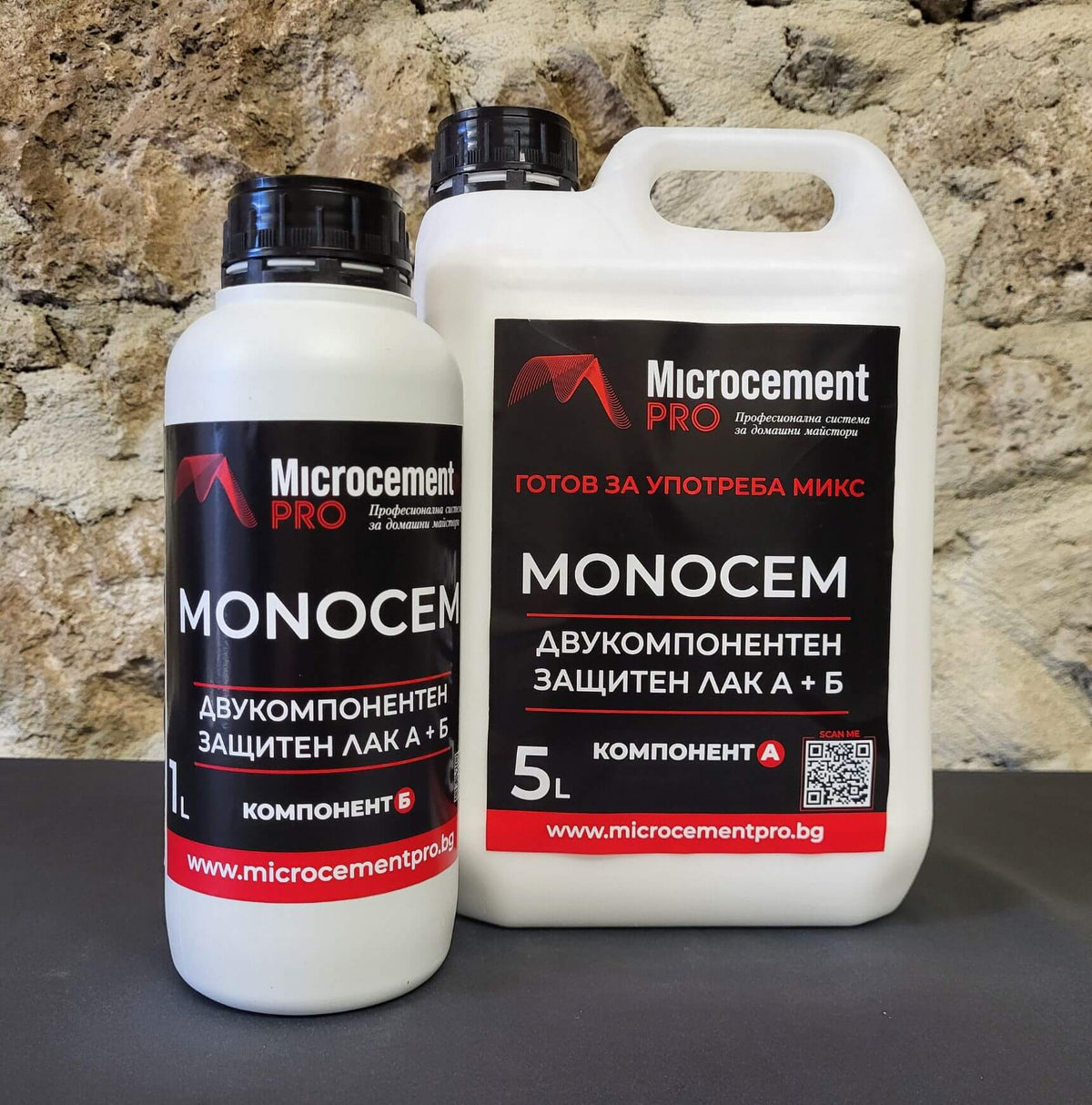 Microcement Pro Топ лак на водна основа