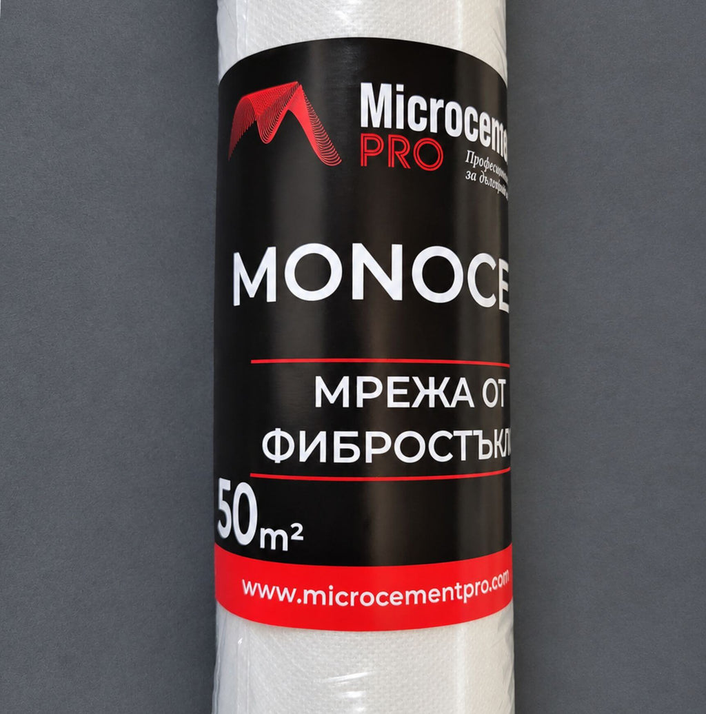 Микроцимент Про Monocem Мрежа От Фибростъкло 50m